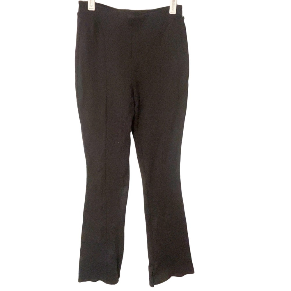 Alo Yoga Size Small‎ Seamless Black Pull On Flare Leg Pull On Yoga Pants